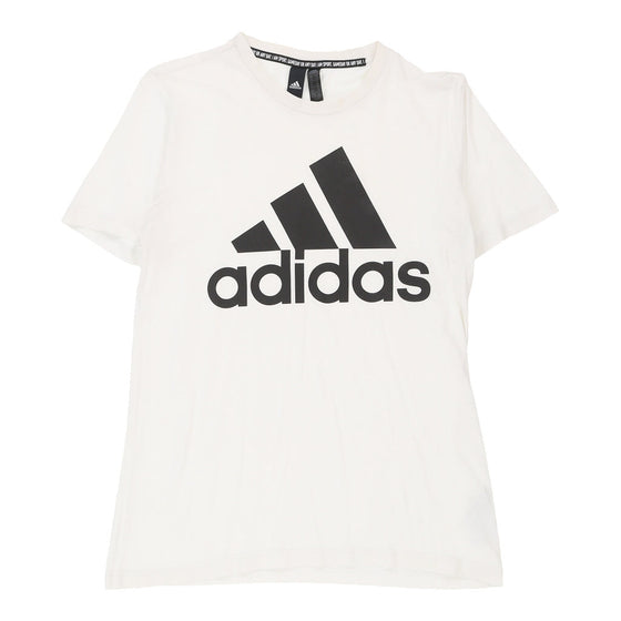 Vintage Adidas T-Shirt - XS White Cotton t-shirt Adidas   