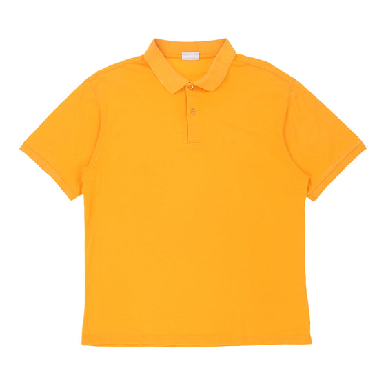 Vintage Champion Polo Shirt - XL Yellow Cotton polo shirt Champion   