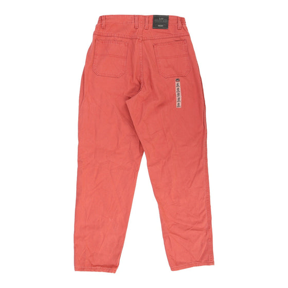 Vintage Lee Trousers - 28W UK 10 Pink Cotton trousers Lee   