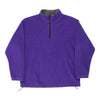 Vintage Alpine Tech Fleece - Large Purple Polyester fleece Alpine Tech   