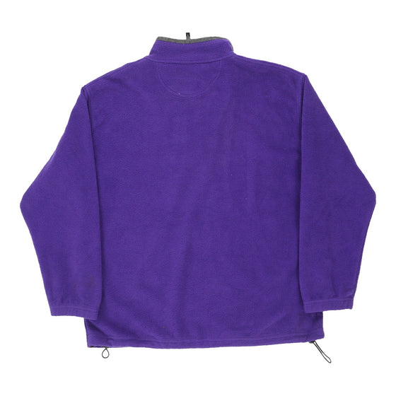 Vintage Alpine Tech Fleece - Large Purple Polyester fleece Alpine Tech   