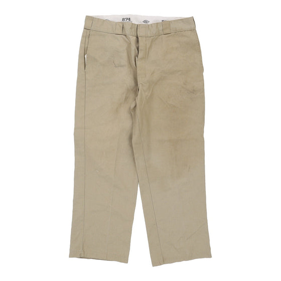 Vintage Dickies Trousers - 36W 27L Beige Cotton trousers Dickies   