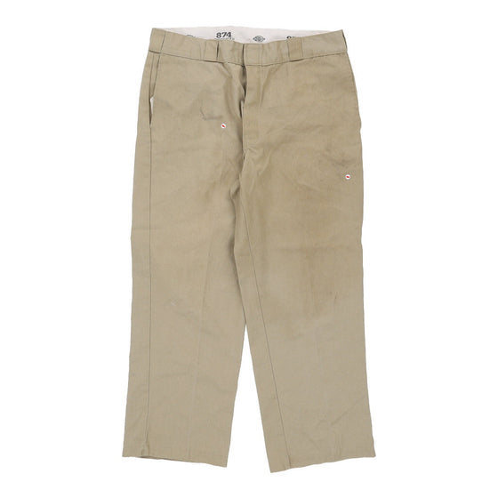 Vintage Dickies Trousers - 36W 27L Beige Cotton trousers Dickies   