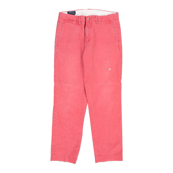 Ralph Lauren Slim Trousers - 31W UK 10 Pink Cotton trousers Ralph Lauren   