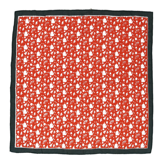 Griseten Scarf - No Size Red Polyester scarf Griseten   