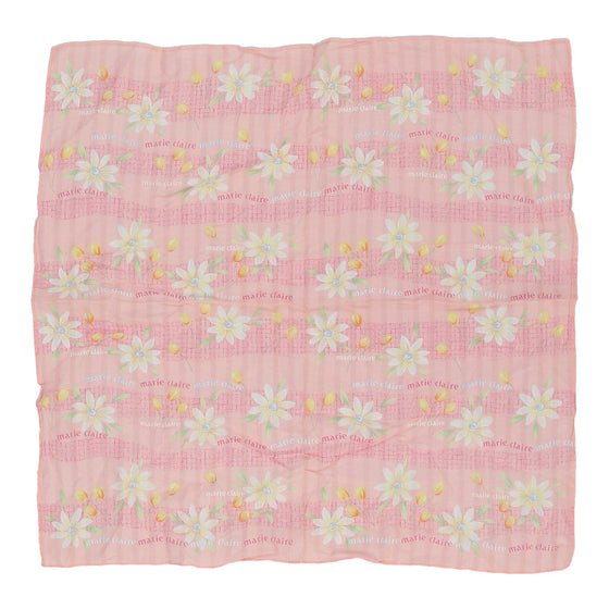 Marie Claire Floral Scarf - No Size Pink Polyester scarf Marie Claire   