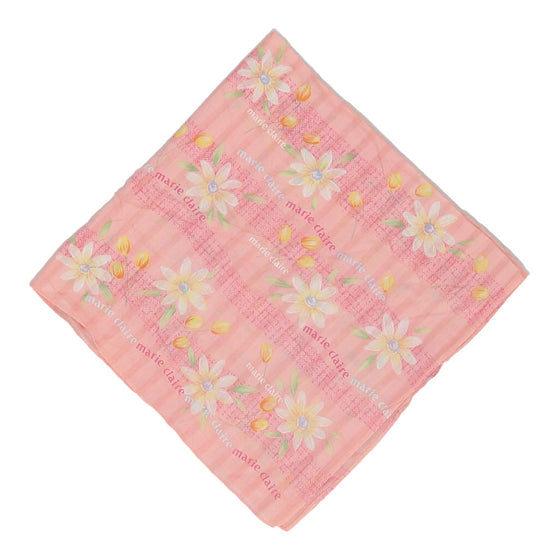 Marie Claire Floral Scarf - No Size Pink Polyester scarf Marie Claire   