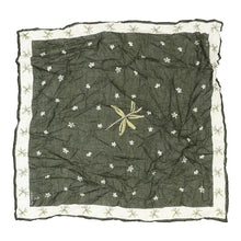  Aichaku-Sayio Scarf - No Size Green Polyester scarf Aichaku-Sayio   