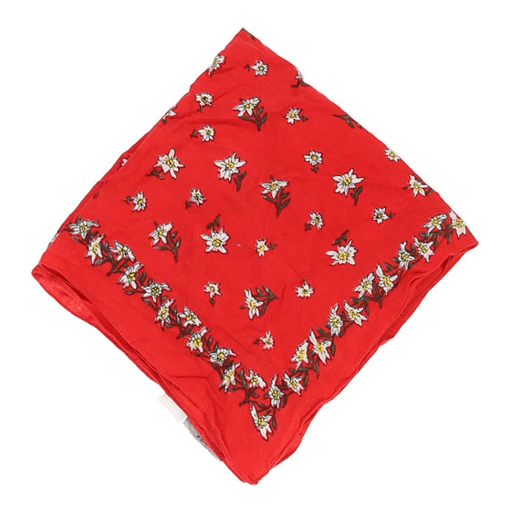 Striessnig Floral Scarf - No Size Red Polyester scarf Striessnig   