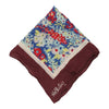 Hollister Floral Scarf - No Size Brown Cotton scarf Hollister   