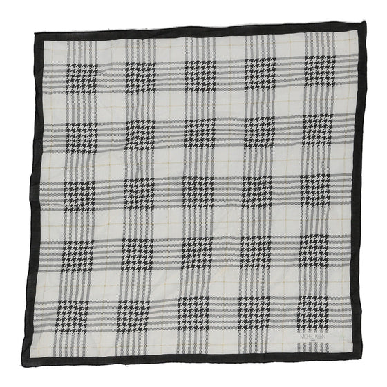 Michel Klein Checked Scarf - No Size White Polyester scarf Michel Klein   