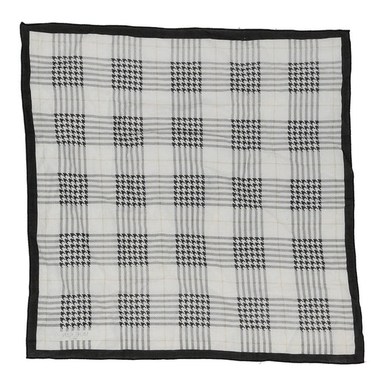 Michel Klein Checked Scarf - No Size White Polyester scarf Michel Klein   