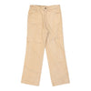 Vintage Zip Trousers - 30W 28L Beige Cotton trousers Zip   