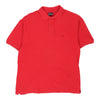 Champion Polo Shirt - Medium Red Cotton polo shirt Champion   