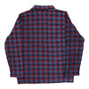 Vintage Nautica Check Shirt - Medium Blue Polyester check shirt Nautica   