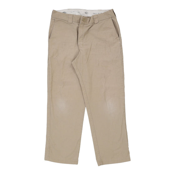 Dickies Trousers - 38W 31L Beige Polyester Blend trousers Dickies   