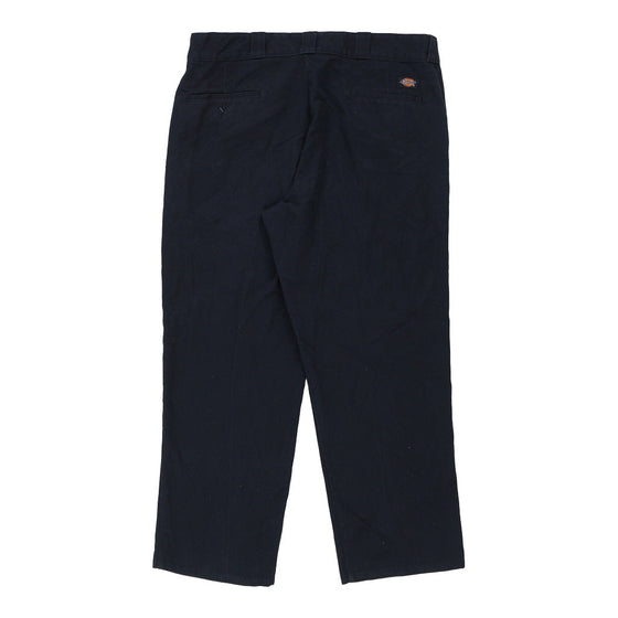 874 Dickies Trousers - 37W 28L Blue Polyester Blend trousers Dickies   