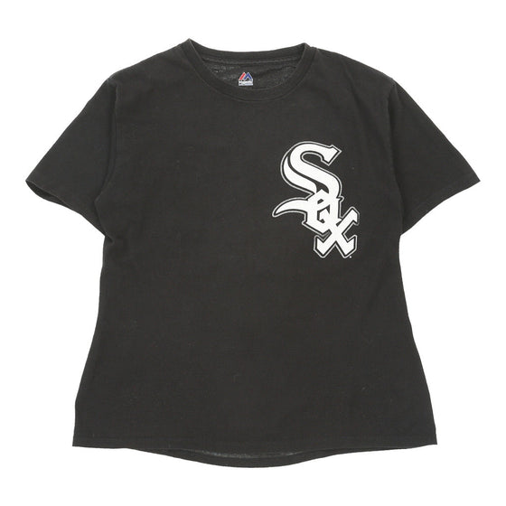 Majestic PLUS MLB White Sox T-shirt In Black