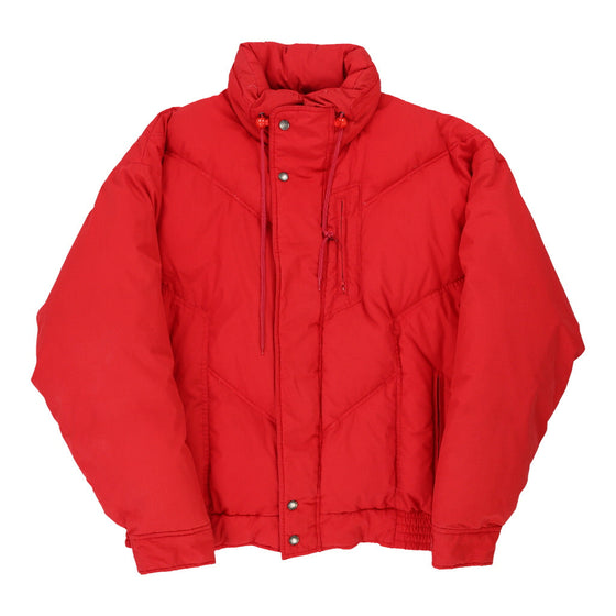 Vintage Unbranded Puffer - UK 12 Red Polyester puffer Unbranded   