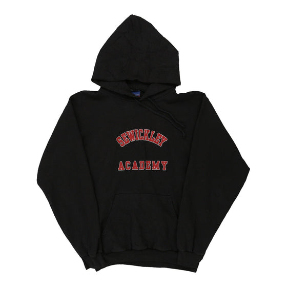 Vintage Sewickley Academy Champion Hoodie - Medium Black Cotton