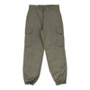 Vintage Unbranded Cargo Trousers - 28W UK 8 Khaki Cotton cargo trousers Unbranded   