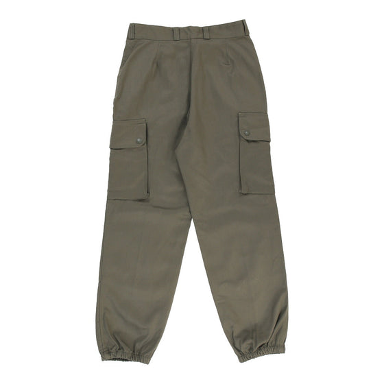 Vintage Paul Boye Cargo Trousers - 28W UK 8 Khaki Cotton cargo trousers Paul Boye   