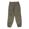 Vintage Unbranded Cargo Trousers - 28W UK 8 Khaki Cotton cargo trousers Unbranded   