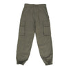 Vintage Double Knee Unbranded Cargo Trousers - 28W UK 8 Khaki Cotton cargo trousers Unbranded   