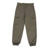 Vintage Double Knee Unbranded Cargo Trousers - 28W UK 8 Khaki Cotton cargo trousers Unbranded   