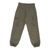 Vintage Double Knee Unbranded Cargo Trousers - 28W UK 8 Khaki Cotton cargo trousers Unbranded   