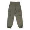 Vintage Double Knee Unbranded Cargo Trousers - 28W UK 8 Khaki Cotton cargo trousers Unbranded   