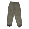 Vintage Double Knee Unbranded Cargo Trousers - 32W UK 12 Khaki Cotton cargo trousers Unbranded   