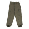 Vintage Double Knee Paul Boye Cargo Trousers - 28W UK 8 Khaki Cotton cargo trousers Paul Boye   