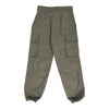 Vintage Double Knee Unbranded Cargo Trousers - 28W UK 8 Khaki Cotton cargo trousers Unbranded   