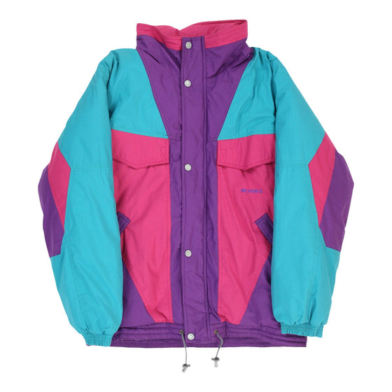 Vintage Mckees Ski Jacket - Large Block Colour Cotton – Thrifted.com