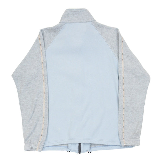 Vintage Arena Zip Up - Small Blue Cotton zip up Arena   