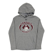  Vintage Hanover Marauders Under Armour Hoodie - Medium Grey Cotton hoodie Under Armour   