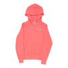 Vintage Champion Hoodie - Small Pink Cotton hoodie Champion   