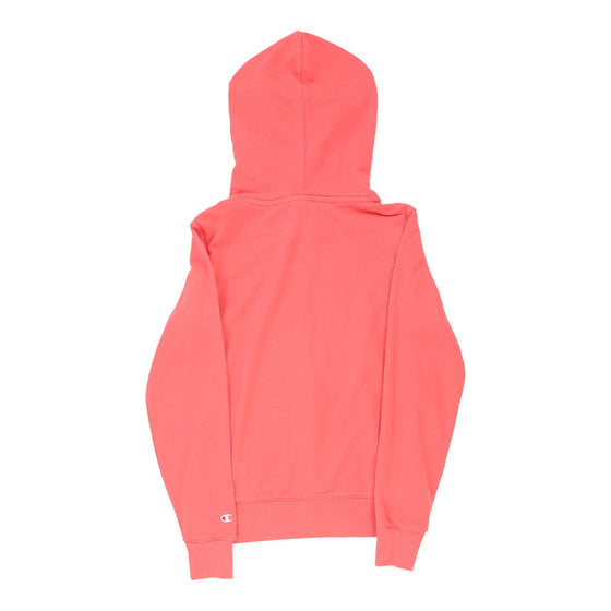 Vintage Champion Hoodie - Small Pink Cotton hoodie Champion   