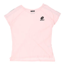  Vintage Lotto T-Shirt - XS Pink Cotton t-shirt Lotto   