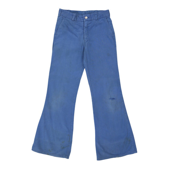 Vintage Unbranded Trousers - 27W UK 8 Blue Cotton trousers Unbranded   