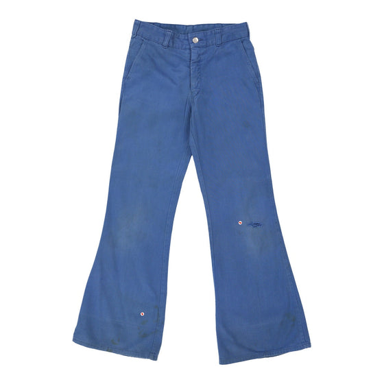 Vintage Unbranded Trousers - 27W UK 8 Blue Cotton trousers Unbranded   