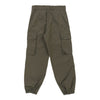 Vintage Double Knee Unbranded Cargo Trousers - 28W UK 8 Khaki Cotton cargo trousers Unbranded   