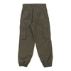 Vintage Double Knee Unbranded Cargo Trousers - 28W UK 8 Khaki Cotton cargo trousers Unbranded   