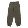 Vintage Double Knee Unbranded Cargo Trousers - 28W UK 8 Khaki Cotton cargo trousers Unbranded   