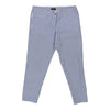 Vintage Armani Trousers - 34W UK 12 Blue Cotton trousers Armani   