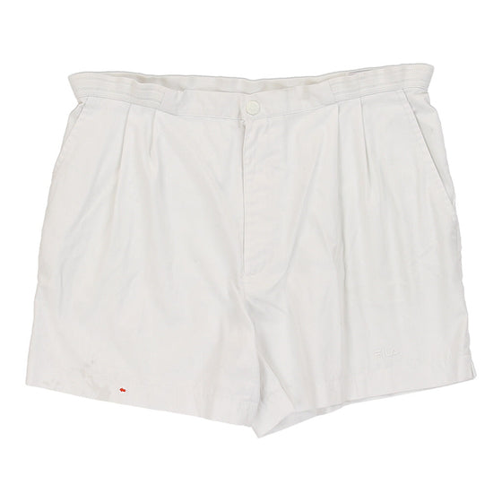 Vintage Fila Shorts - 34W UK 14 White Cotton shorts Fila   