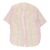 Unbranded Patterned Shirt - Large Pink Viscose Blend patterned shirt Unbranded   