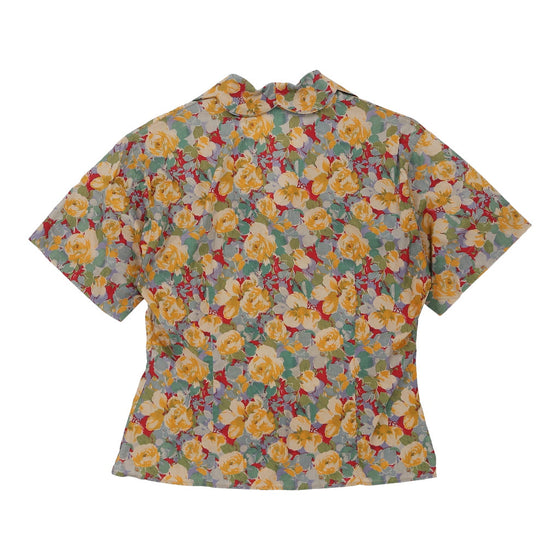 Shirt Factory Collection Floral Patterned Shirt - XS Multicoloured Cotton patterned shirt Shirt Factory Collection   