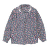 De-Ba Floral Patterned Shirt - Large Blue Cotton Blend patterned shirt De-Ba   